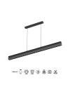 HANOK * LÁMPARA LINEAL LED 38W 4000K 50º NEGRA
